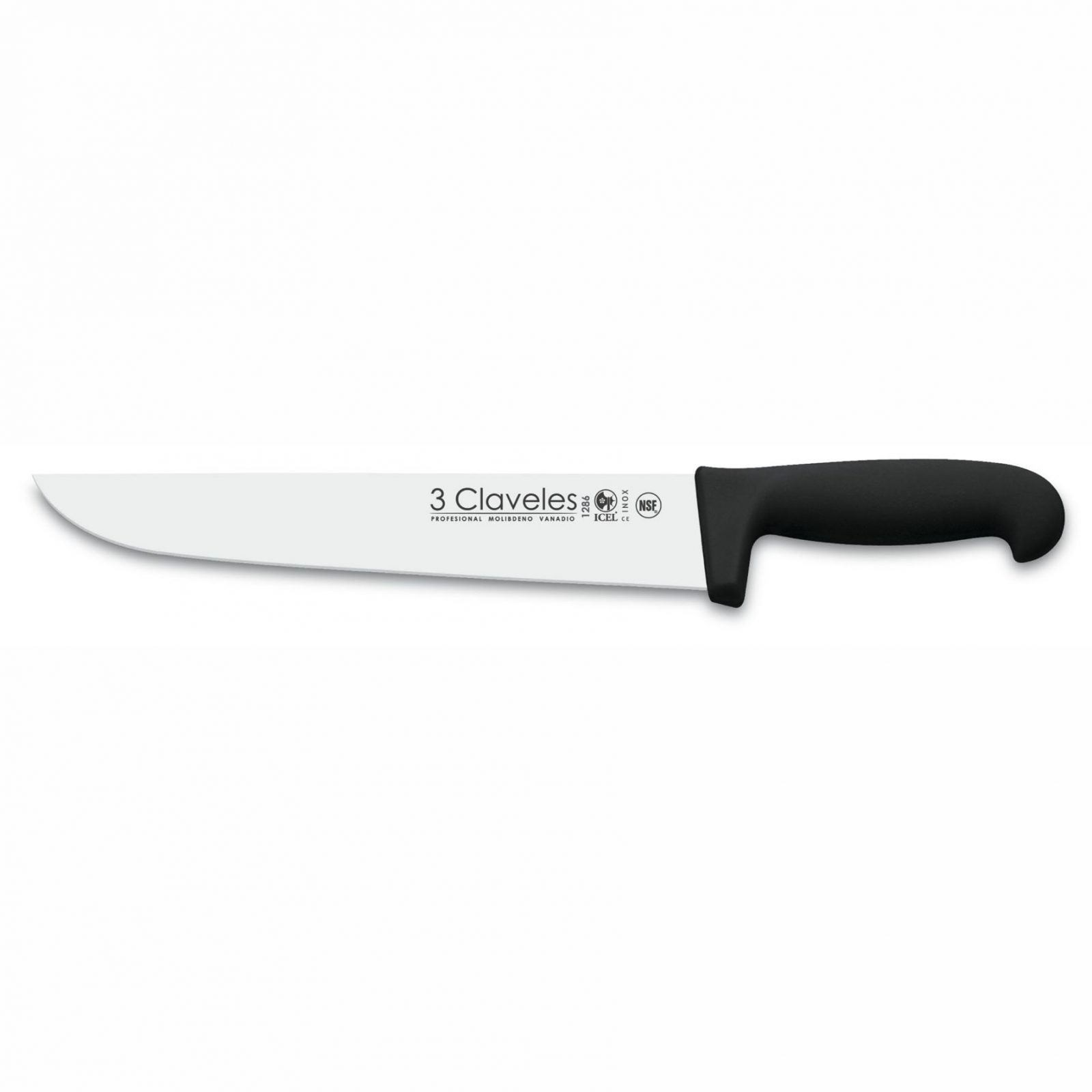 3 Claveles Cuchillo Carnicero 20 cm Rojo