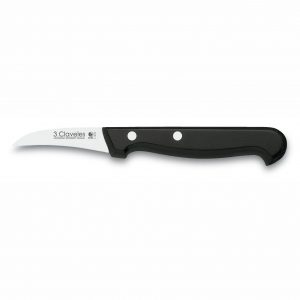 Cuchillalia - Cuchillo Mondador curvo 6 cm 3 Claveles 902