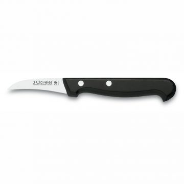 Cuchillalia – Cuchillo Mondador curvo 6 cm 3 Claveles 902