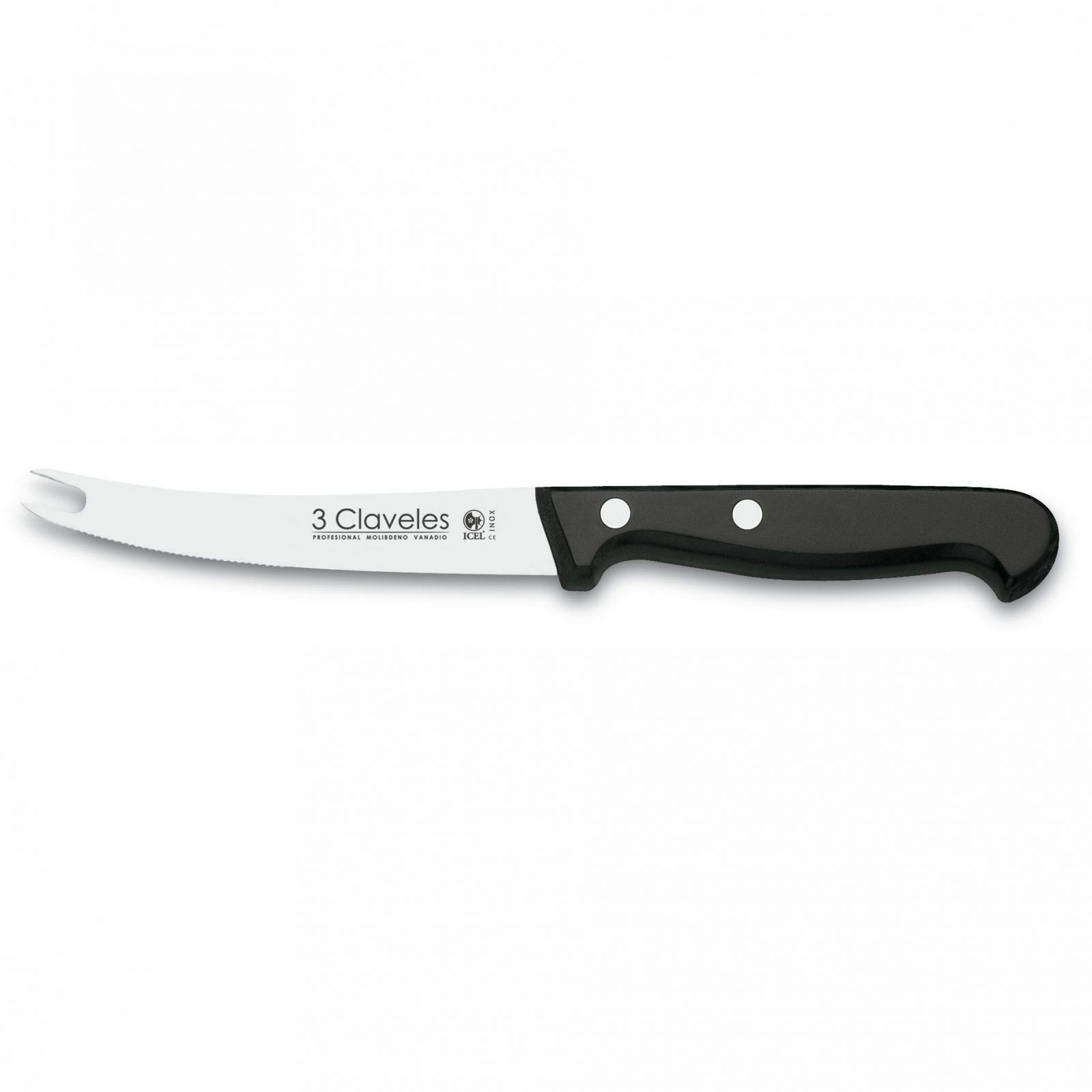 Cuchillo para queso y tomate de 11,5 cm serie POM de 3 Claveles