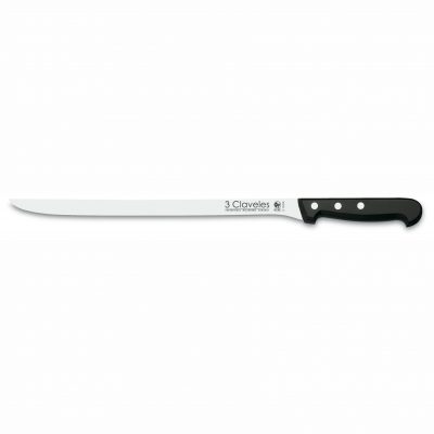 Cuchillalia - Cuchillo Jamonero 24cm de 3 Claveles 929 POMCuchillalia - Cuchillo Jamonero 24cm de 3 Claveles 929 POM