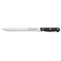 Cuchillalia - Cuchillo Jamonero Alveolado 3 Claveles 1111 UNIBLOCK de 24cm