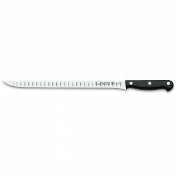 Cuchillalia – Cuchillo Jamonero Alveolado 3 Claveles 1113 UNIBLOCK de 30cm