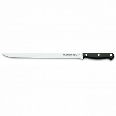 Cuchillalia - Cuchillo Jamonero 3 Claveles 1131 UNIBLOCK de 30cm