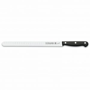 Cuchillalia - Cuchillo Jamonero / Salmonero Alveolado 3 Claveles 1140 UNIBLOCK de 30cm