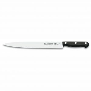 Cuchillalia - Cuchillo de Trinchar 25cm 10" Línea UNIBLOCK - 3 Claveles 1146