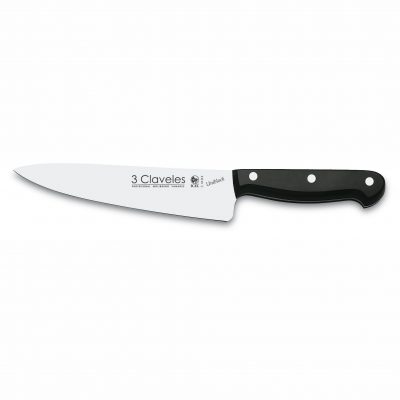 Cuchillo cebollero de 18 cm de 3 Claveles serie Uniblock, referencia 1156 - Cuchillalia.com