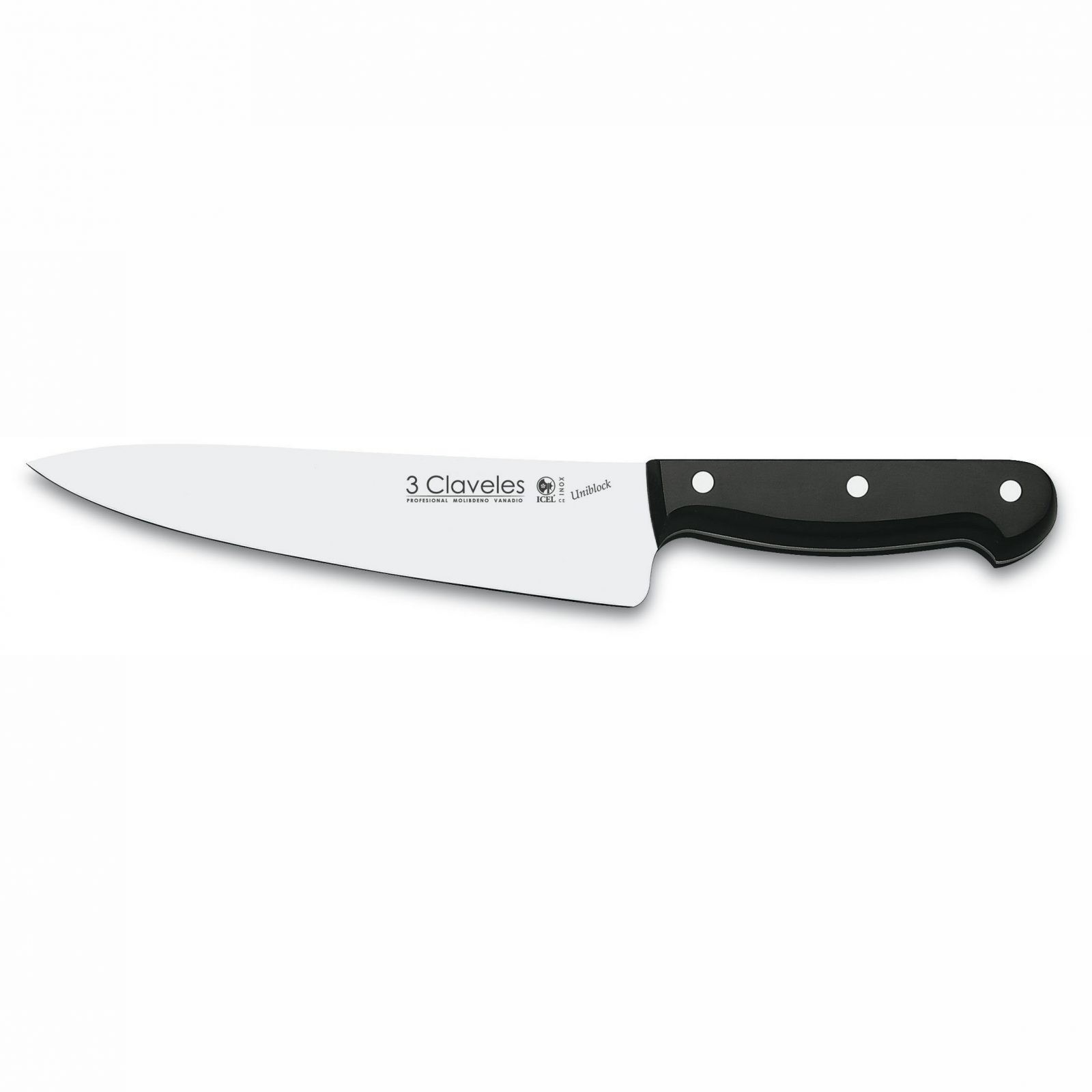 Cuchillo cebollero de 20 cm 3 Claveles Uniblock 1158