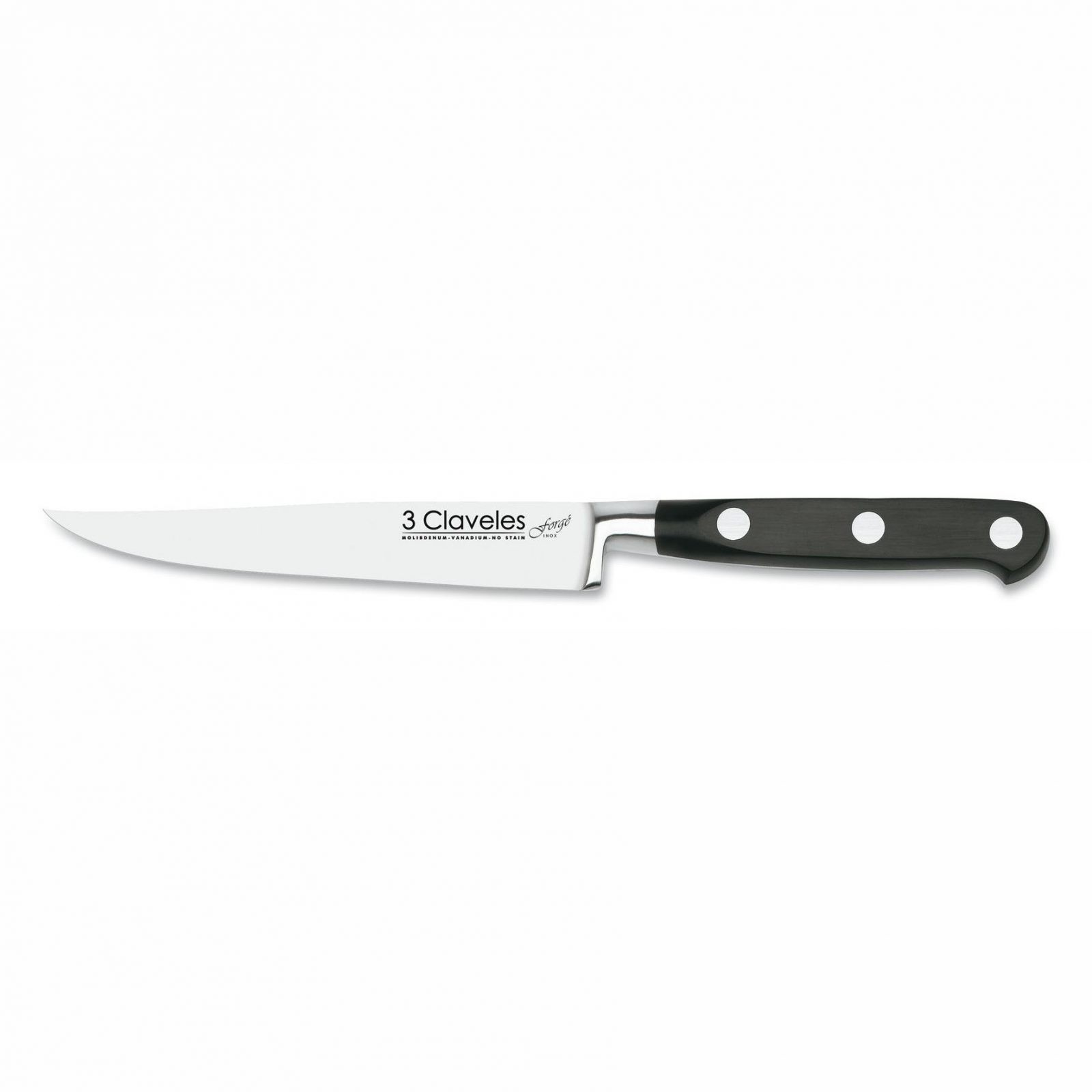 Cuchillo chuletero de 12 cm - 3 Claveles Forgé 1556