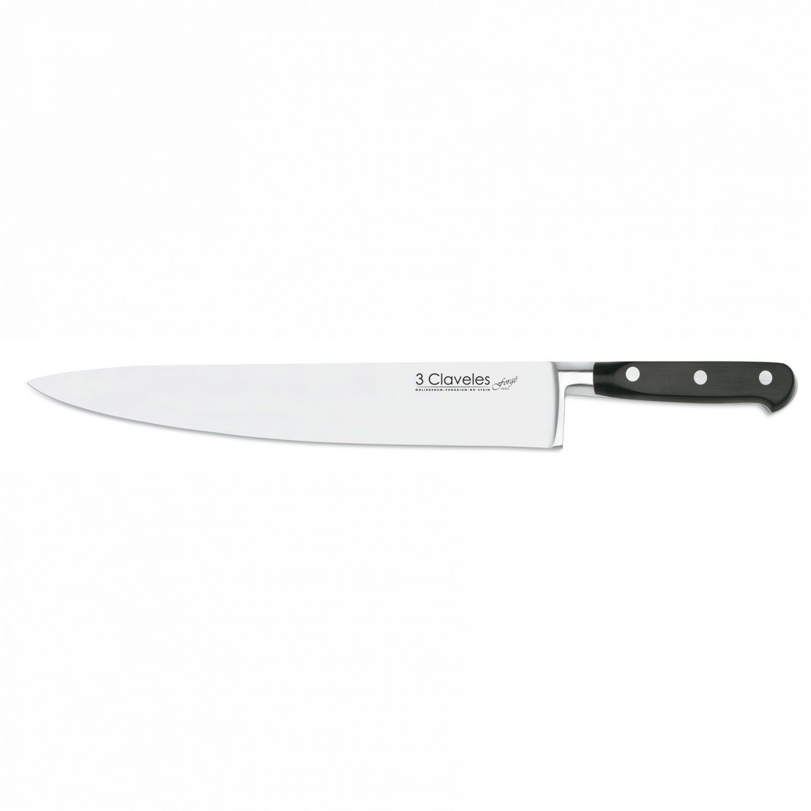 Cuchillo jamonero Forgé 3 Claveles 30 cm