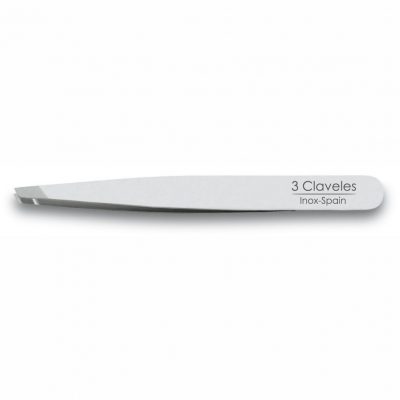 Pinza de Depilar Recta Profesional - 3 Claveles 12260 - Cuchillalia