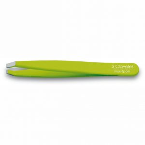 Pinza de Depilar Cangrejo Verde 9cm - 3 Claveles 12279 - Cuchillalia