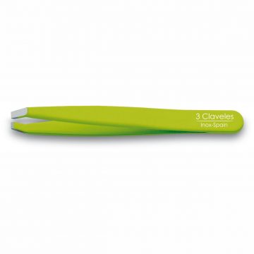 Pinza de Depilar Cangrejo Verde 9cm – 3 Claveles 12279 – Cuchillalia