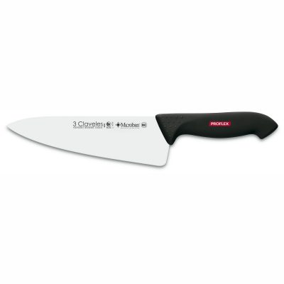 Cuchillalia - 3 Claveles Proflex Negro 8283 - Cuchillo Cocinero 20cm 8"