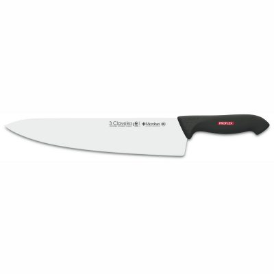 Cuchillalia - 3 Claveles Proflex 8285 - Cuchillo Cocinero 30cm 12" mango negro