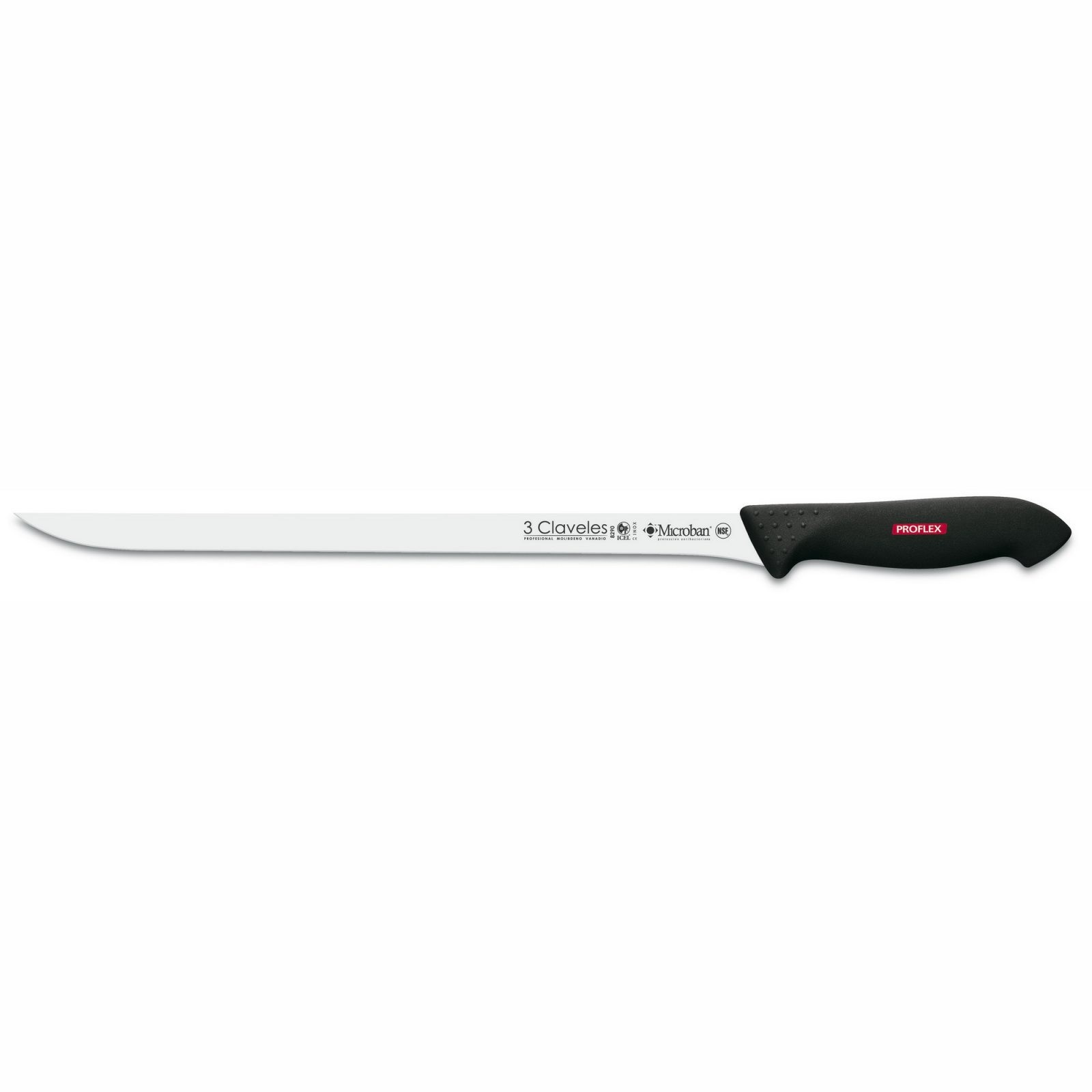 Cuchillo Jamonero 3 Claveles 8290 PROFLEX de 30cm - Cuchillalia