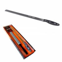 Kit Cuchillo Jamonero Aries y Afilador de piedra natural de A Pedra Das Meigas - 1360 - Cuchillalia