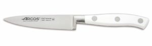 Cuchillo mondador de mango blanco Arcos Riviera