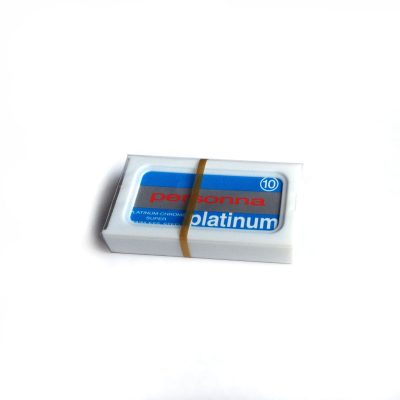 Dispensador de 10 hojas de afeitar Personna Platinum fabricadas en Israel - Cuchillalia