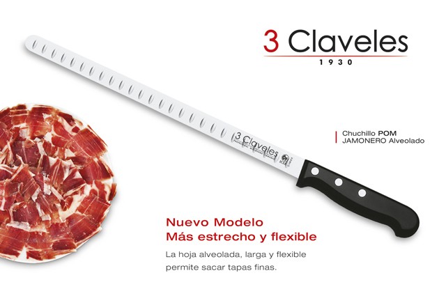 Jamonero Alveolado flexible de 3 Claveles - Modelo 964 POM