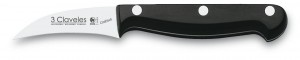 Cuchillo Mondador curvo de 3 Claveles