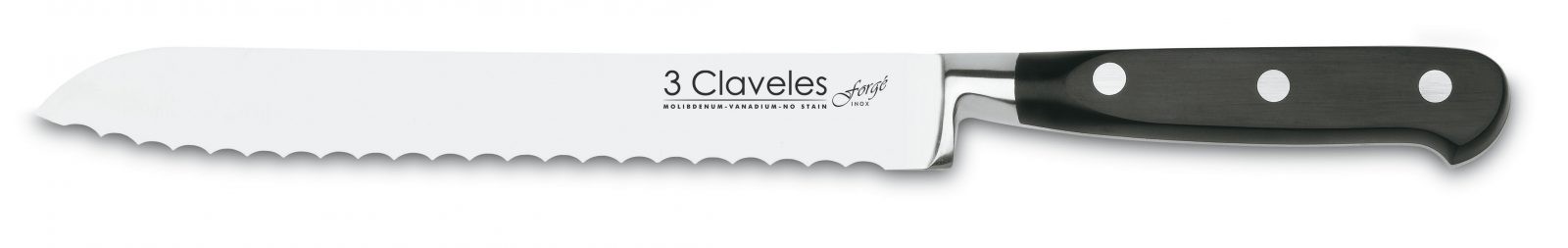 Cuchillo panero de 3 Claveles Forgé