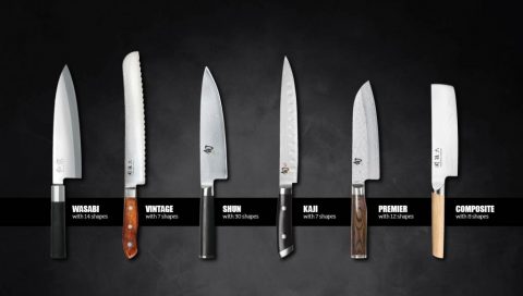 Tipos cuchillos japoneses