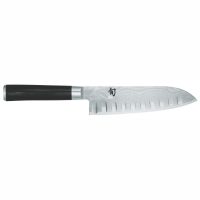 Cuchillalia - KAI Shun Damasco DM-0718 - Cuchillo Santoku Alveolado 18cm 7"