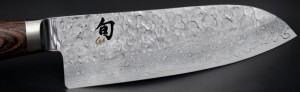 KAI Shun Premier -TDM-1706- Detalle de la hoja amartillada con la técnica Tsuchime