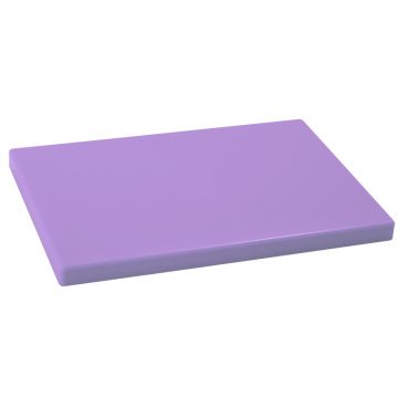 Tabla Cortar Polietileno (PE-500) Metaltex 33x23cm espesor 15mm color LAVANDA