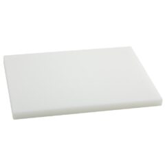 Tabla Cortar Polietileno (PE-500) Metaltex 38x28 cm espesor 20 mm color BLANCA - Cuchillalia