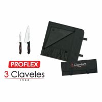 Lote Estuche para Escuela de Hostelería Mondador y Cocinero PROFLEX - 3 Claveles - Cuchillalia