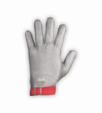 Guante de Malla de Acero Niroflex fm+ Nylon talla M Rojo 1900103
