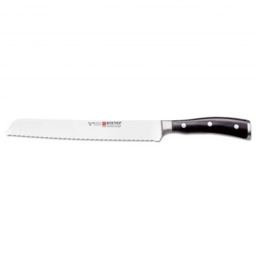 Cuchillo Panero Doble Sierra 23 cm Wüsthof Classic Ikon 4163/23