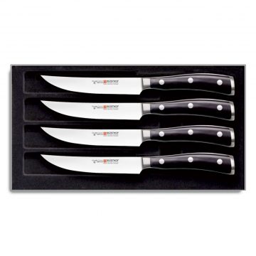 Estuche 4 Cuchillos Steak Wüsthof Classic Ikon 9716