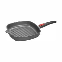 WOLL 1628-1N - Sartén-Parrilla Cuadrada Acanalada de Titanio de 28x28cm