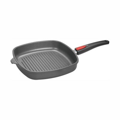 WOLL 1628-1N - Sartén-Parrilla Cuadrada Acanalada de Titanio de 28x28cm