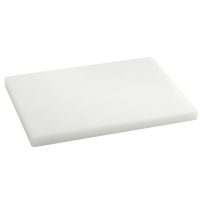 Tabla Cortar Polietileno (PE-500) Metaltex 29x20cm espesor 15mm color BLANCO