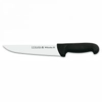 3 Claveles 8072 - Cuchillo-Carnicero - Mango Proflex Negro - 24 cm