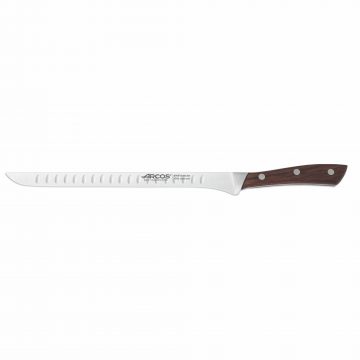 Cuchillalia – Arcos Natura 155610 – Cuchillo Jamonero Alveolado 250 mm