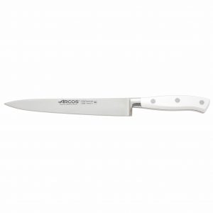 Cuchillalia - Arcos Riviera 232824 - Cuchillo de queso de 145mm mango BLANCO