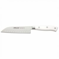 Cuchillalia - Arcos Riviera 233224 - Cuchillo santoku de 140mm mango BLANCO