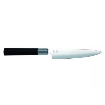 KAI 6715U – Cuchillo de Chef Estrecho 15cm Wasabi Black