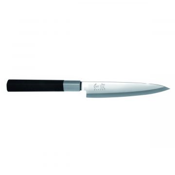 KAI 6715Y – Cuchillo Yanagiba 15cm Wasabi Black