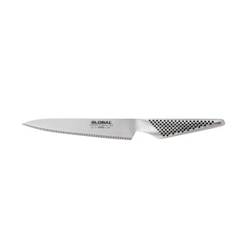 Cuchillalia – Global GS-13 Cuchillo Utilitario Microdentado de 15cm