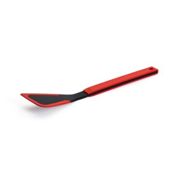 Pala pequeña de silicona roja Woll Cookit KU001 – lateral – Cuchillalia.com
