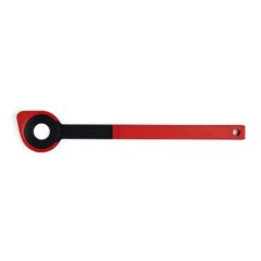 Cuchara con hueco de silicona roja Woll Cookit KU005 - Cuchillalia.com