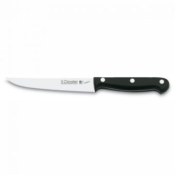 Cuchillalia – Cuchillo Chuletero dentado de 12 cm – 3 Claveles 1506