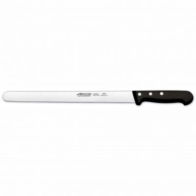 Compra ARCOS Niza Cuchillo Jamonero Flexible de 230 mm para Cortar Piezas  de Jamón, Cuchillo de Cocina Profesional para Jamón, óptimo para Lonchear,  Color Negro en