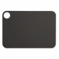 Tabla de corte Arcos 691610 de 33x23 cm, Negra, en fibra de celulosa y resina - Cuchillalia